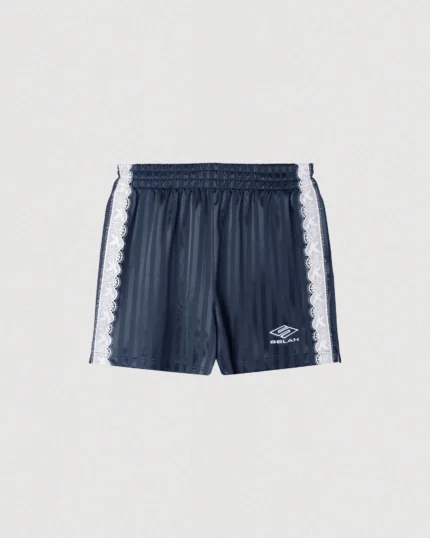 ATHLETICA" LACE SOCCER SHORTS ROYAL