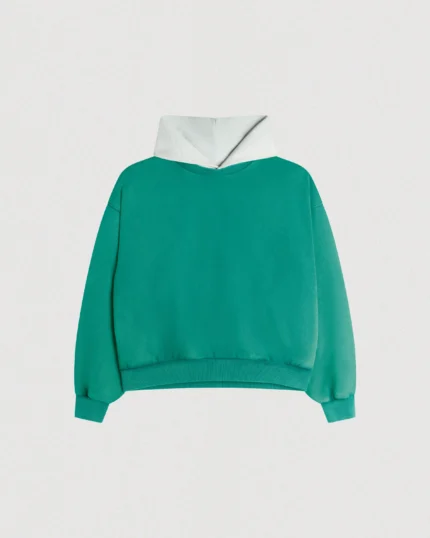 ROCKY” LAYERED HOODIE REEF