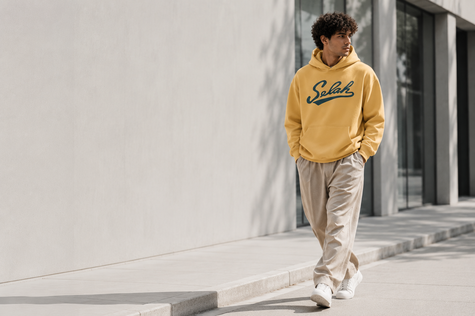 Perfect everyday hoodie by Selah Clothing in a modern casual outfit.
